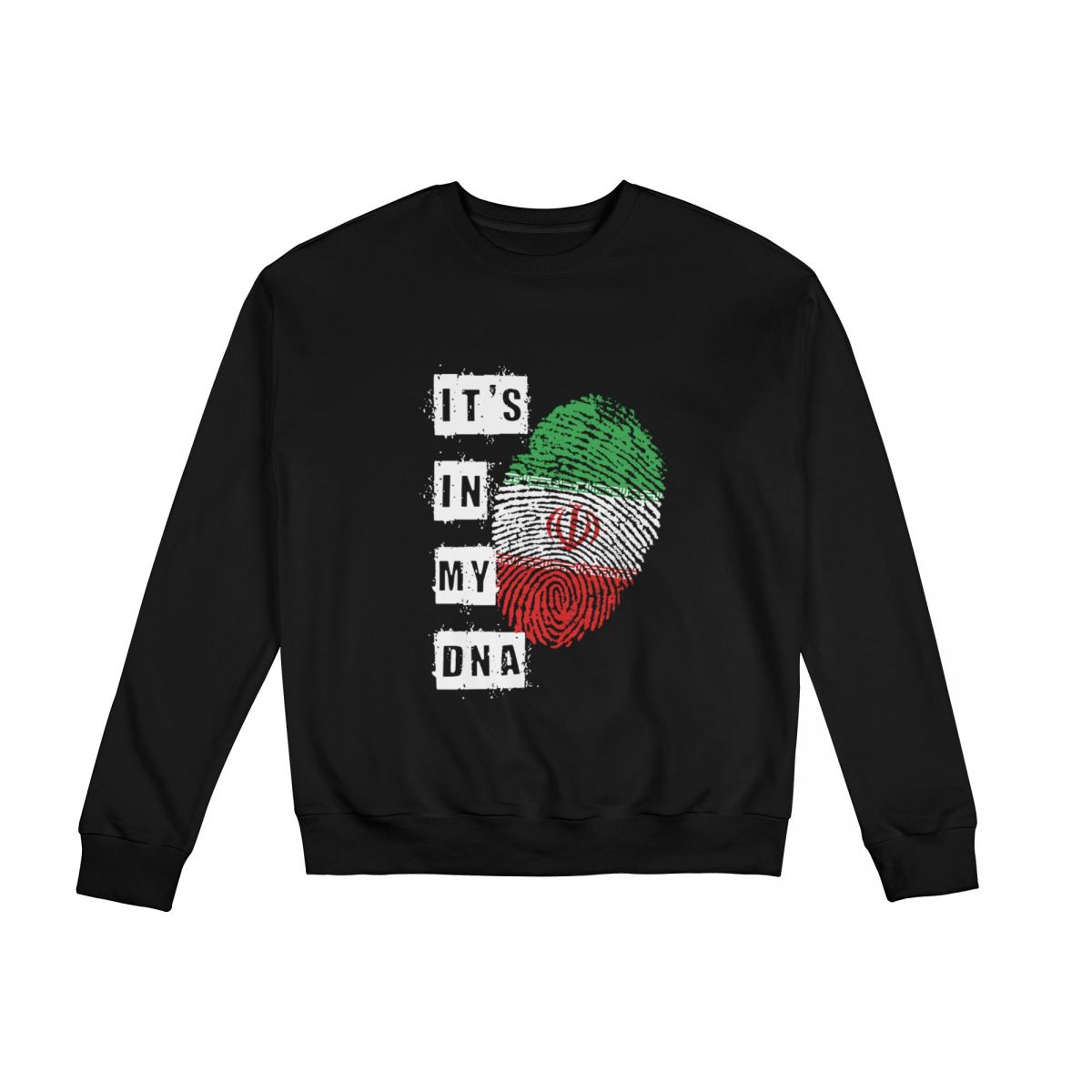 Iran Fingerprint Long Sleeve Sweatshirt