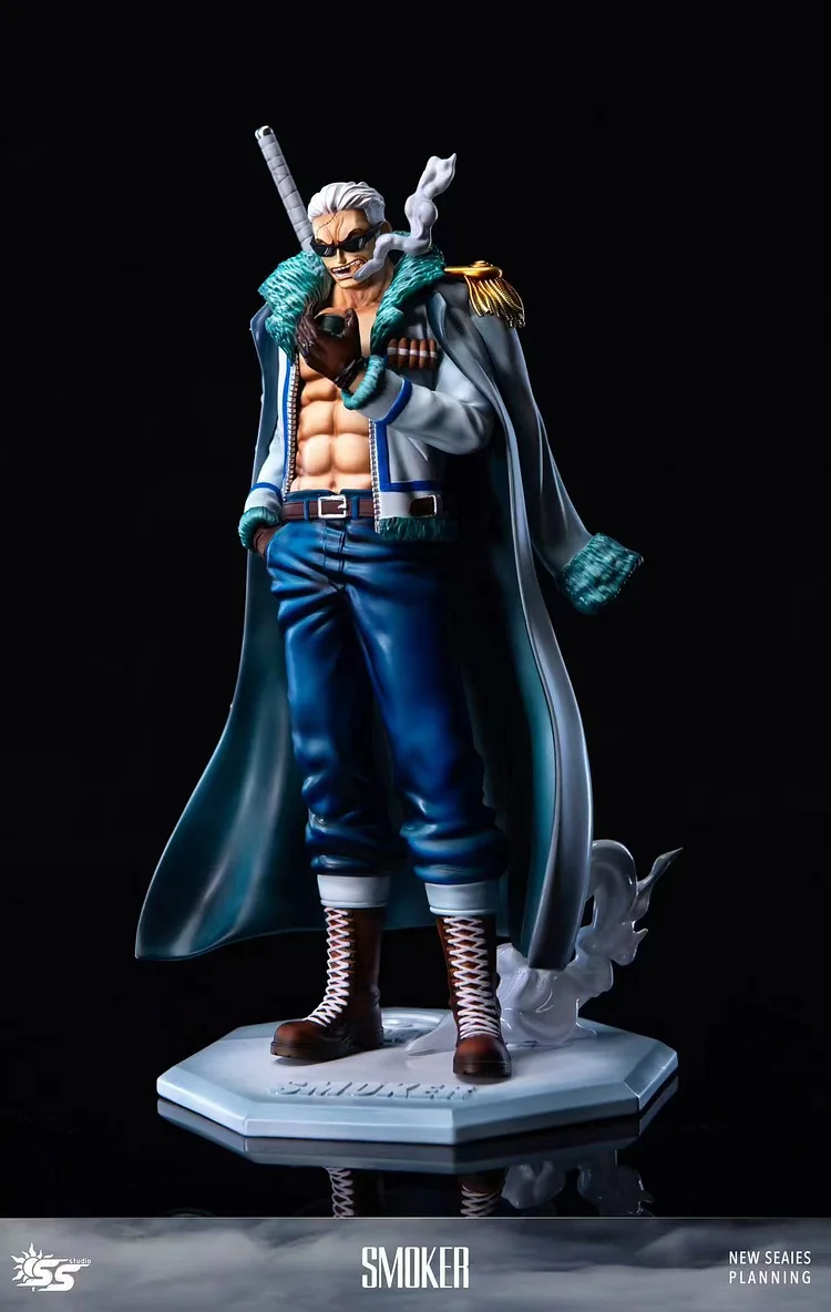 SS Studio - One Piece Punk Hazard & Dressrosa Arc #3 Smoker Statue(GK)-