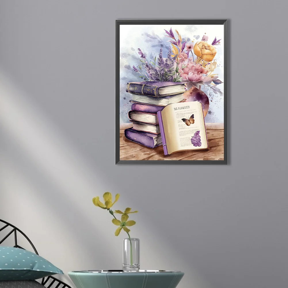 Diamond Painting - Full Round Drill - Lavender(30*40cm)