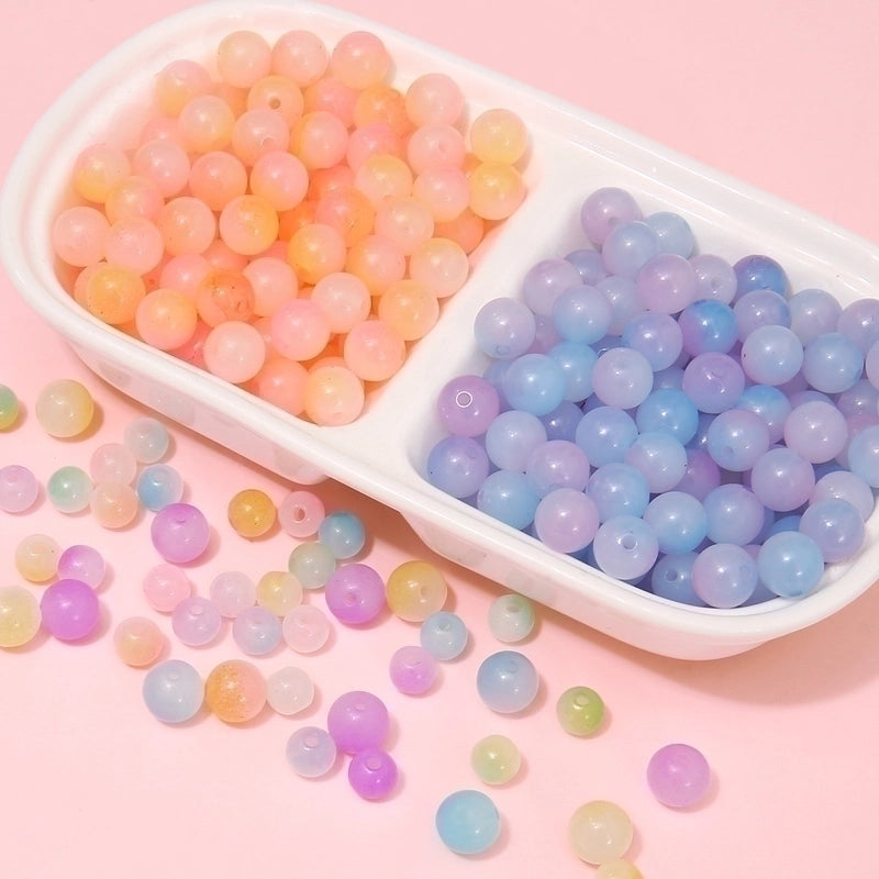 1 Set Diameter 10mm Diameter 8mm 2mm Arylic Round Beads