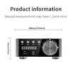 50Wx2 Audio Power Amplifier Bluetooth-compatible 5.0 CS8673E AUX TF Home Theater