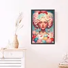 uk.everydayedeals (Limited Stock)Diamond Painting - Round AB Drills - Ice Cream Girl(45*65cm)