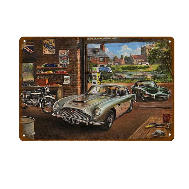 【20*30cm/30*40cm】Car - Vintage Tin Signs/Wooden Signs