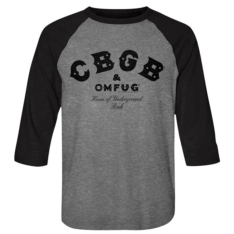 CBGB Eye-Catching Raglan, Logo