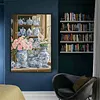 Porcelain Camellia-11CT Stamped Cross Stitch 50*70cm/19.69*27.56in(Big Size)
