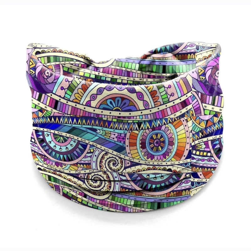 Women’s Hair Band African Print Pattern Wide Edge Elastic Knot Sports Yoga Headband Women’s Headwear Hair Accessories