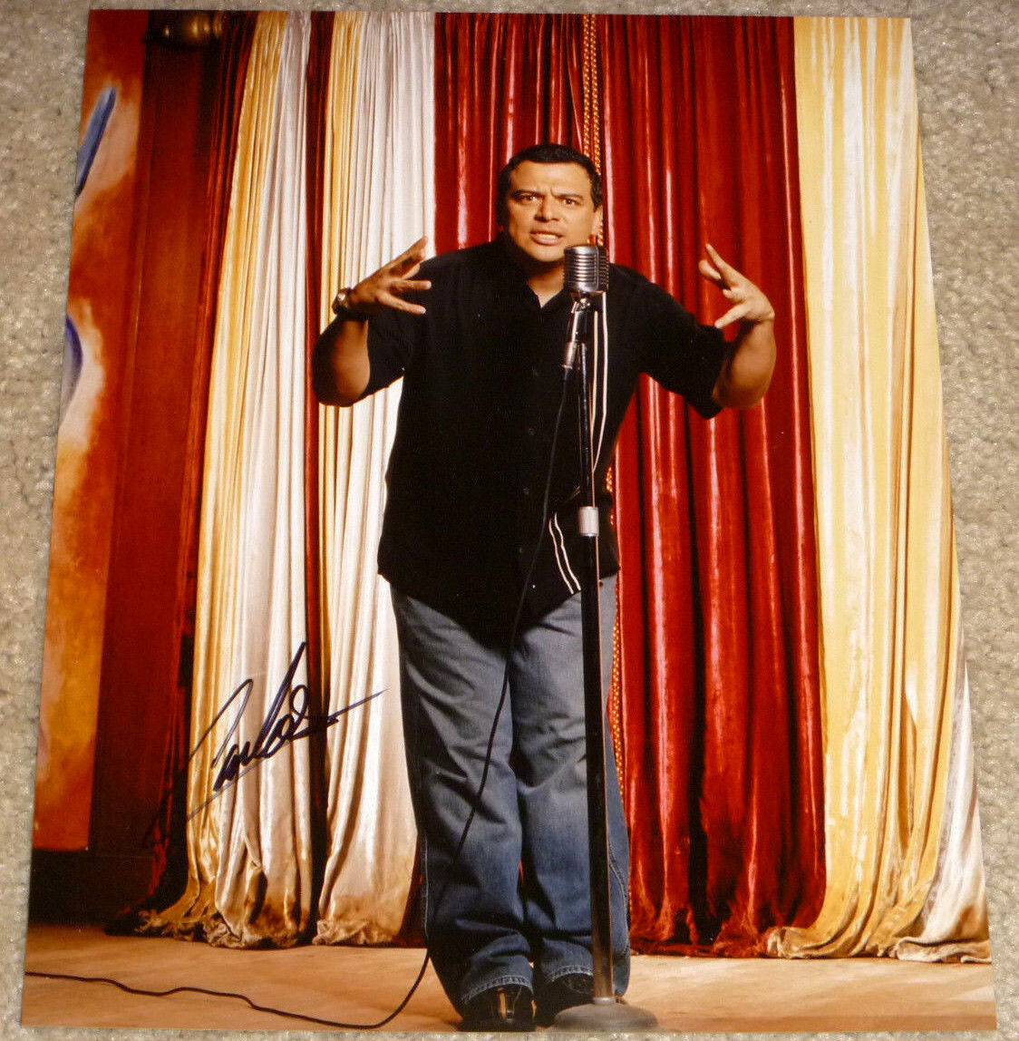 Carlos Mencia Authentic Signed 8x10 Photo Poster painting Autographed, Comedian, Actor