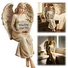 Guardian Angel Shelf Sitter Engraved Memorial Garden Angel Stone Home Decoration
