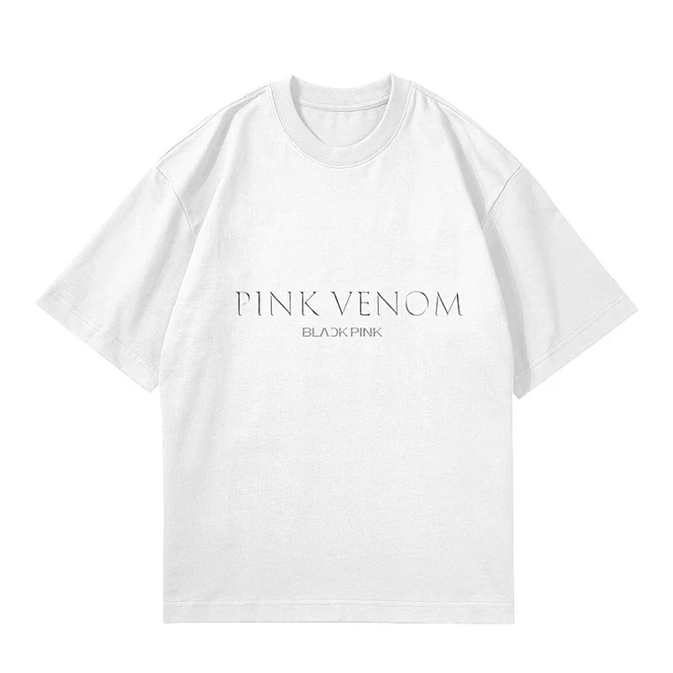 BLACKPINK PINK VENOM Loose T-shirt