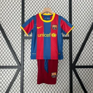 2010/2011 Retro Barcelona Home Football Shirt 1:1 Thai Quality Kids Size