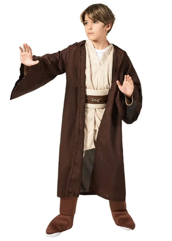 Kids Jedi Halloween Costume Anakin Skywalker Robes-elleschic
