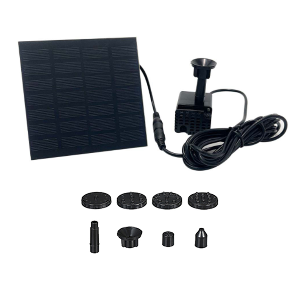 

7V 1.2W Outdoor Garden Pond Bird Bath Solar Powered Fountain Water Pump Kit, 501 Original