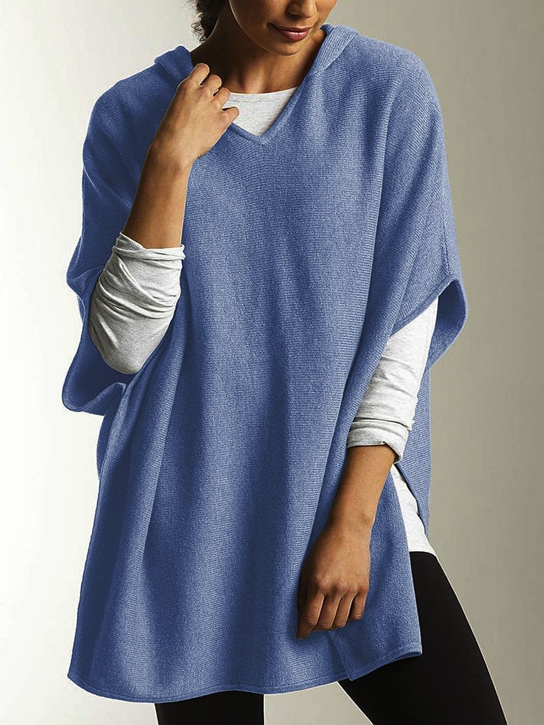 Acrylic Shift Casual Paneled Shirts & Tops | EGEMISS