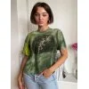 Tie Dye Grunge Fairy Print Tee