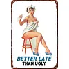 Pin Up Girl - Vintage Metal Signs - 20*30cm/30*40cm