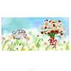 (US Only)8PCS DIY Diamond Painting Greeting Card Set Diamond Art Thanks Daily Card & Gift
