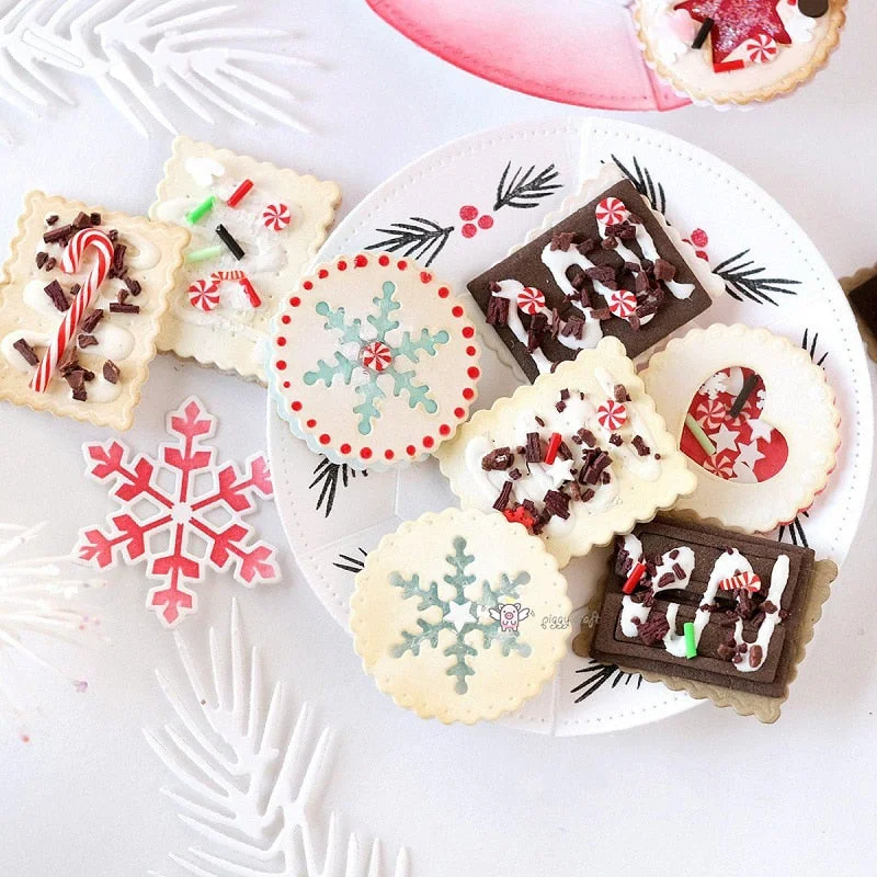 Piggy Craft metal cutting dies cut die mold Cake biscuit decoration Scrapbook paper craft knife mould blade punch stencils dies
