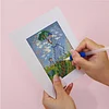 12pcs Famous Painting 5D DIY Square Drill Diamond Painting Kits for Adults Beginners Home Decor Diamonds Paintings Gem Art 5.91x7.09in