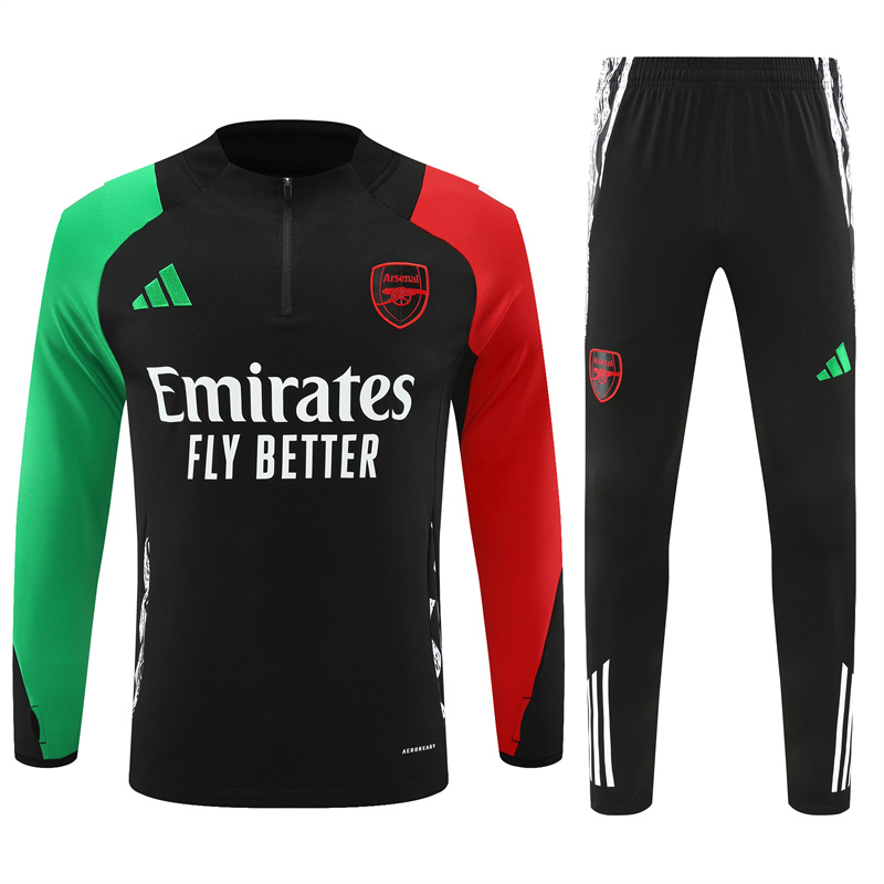 Arsenal 24-25 Long Sleeve Training Set - Black