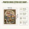 Holy Chapel DIY 11CT 3 Strand Stamped Cross Stitch Kit for Adults 40x50cm tapestrymarket