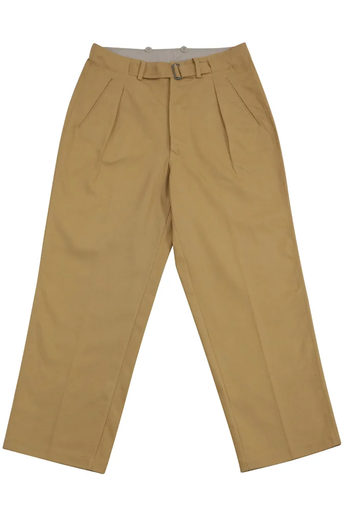   Luftwaffe DAK Tropical Afrikakorps Sand Straight Trousers German-Uniform