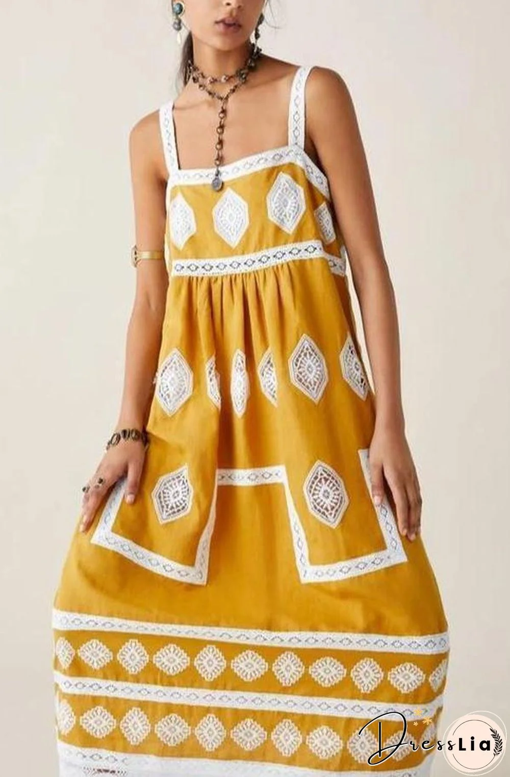 Bohemian Loose Casual Large Size Dress