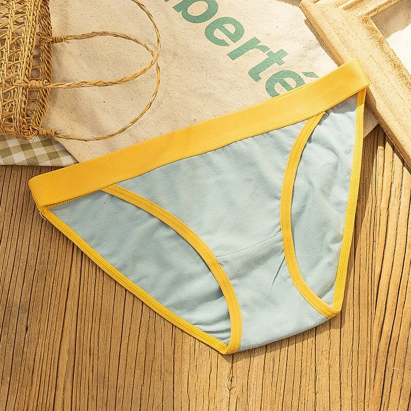 Meet'r Elasticity Lingerie Seamless Sexy Panties Women Cotton Underwear Breathable Briefs Girl Low-Rise Soft Panty Comfortable