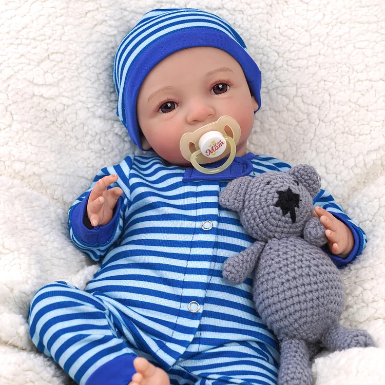 Babeside Simone 20" Realistic Reborn Baby Doll Infant Chubby Cheek Face Boy