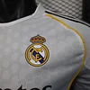 2025/2026 Long Sleeve Player Version Real Madrid Home Football Shirt1:1 Thai Quality