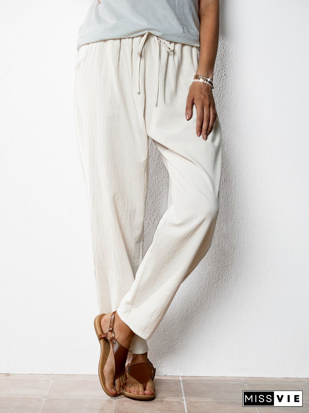Casual Cotton Pants