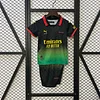 2024/2025 AC Milan Fourth Away Black Soccer Jersey 1:1 Thai Quality Kids Size