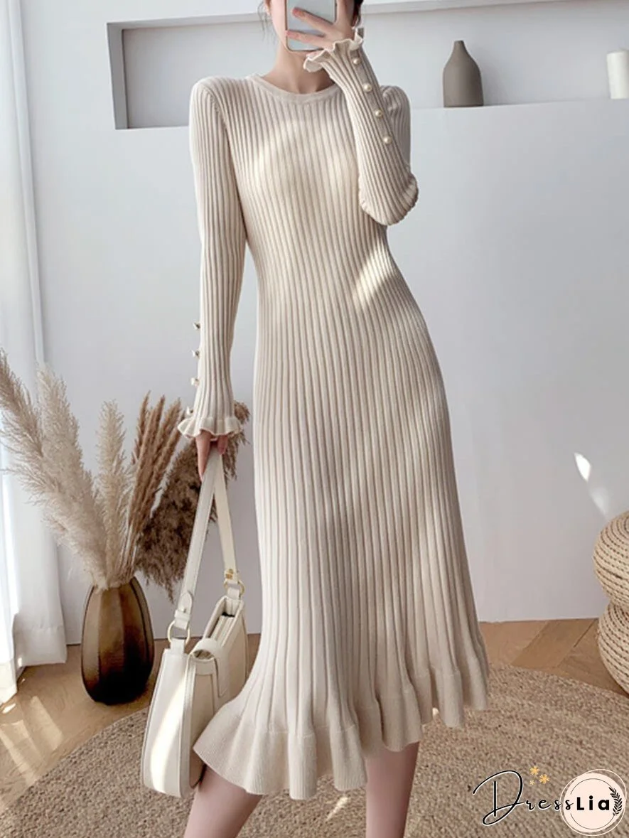 Effortless and Chic winter Dress