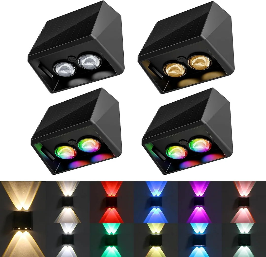 RGBCW Luces Solares