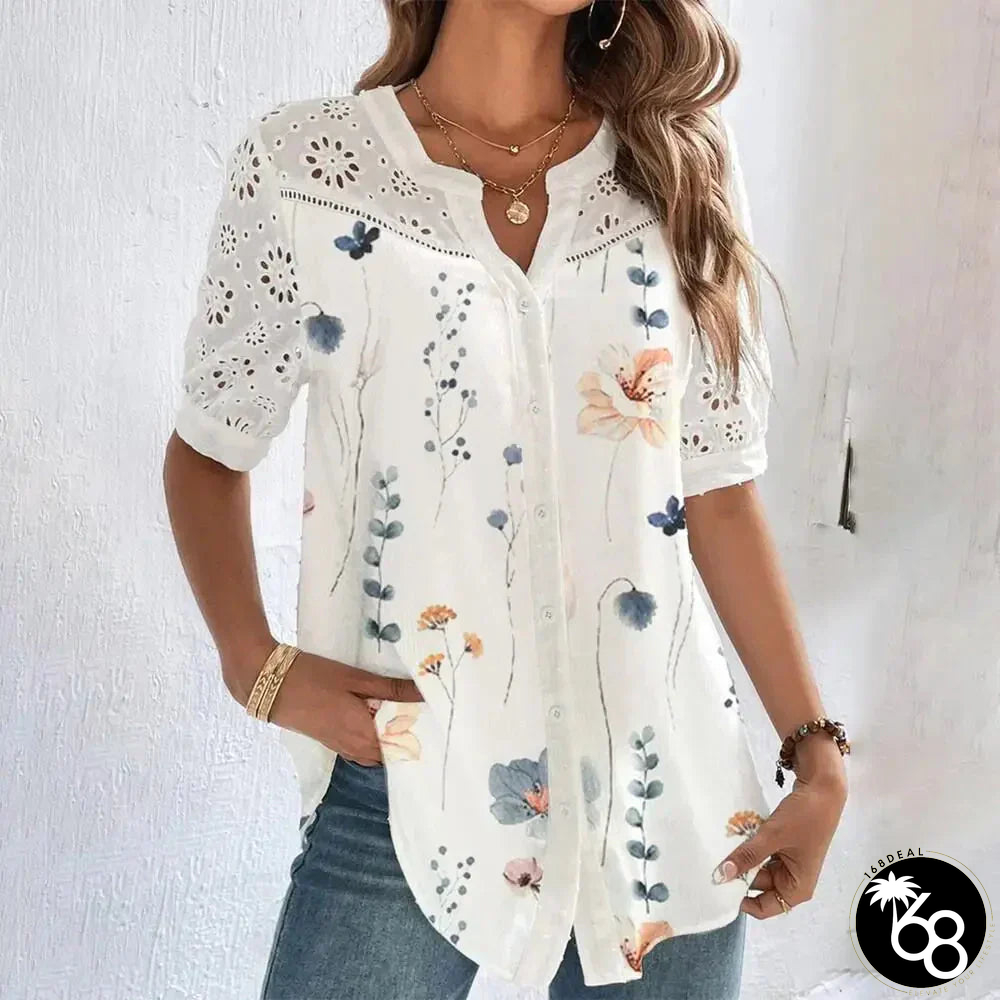 Simple and cool Blouse | 168DEAL
