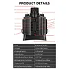 5K Infrared Night Visions Device 10X Digital Zoom for Outdoor Camping and Travel