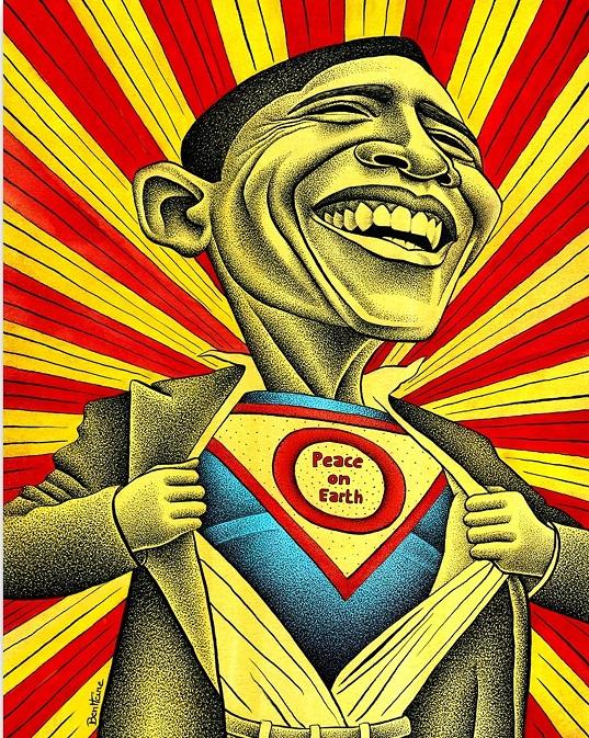 

Barack Obama Hero – Paint By Numbers - 40*50CM, 501 Original