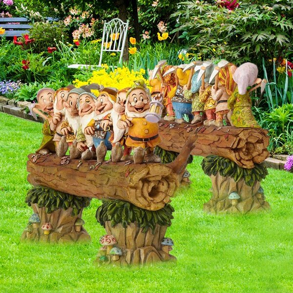 the seven dwarfs garden gnomes