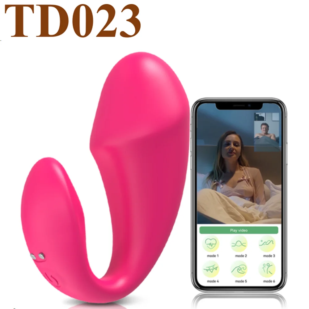 Vavdon -Female Sex Toy Masturbator App Control Wearable Panty Dildo Vibrator - TD-23 mysite vavdon