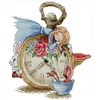Sleeping Alice -16CT Stamped Cross Stitch Kit(26*28cm)
