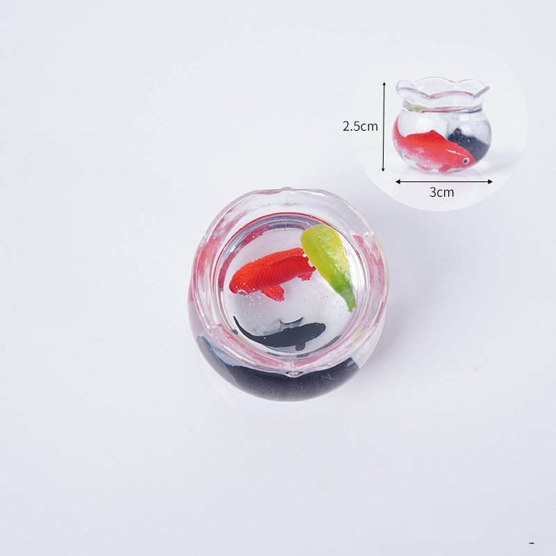 Mini Resin Fish Tank Charm