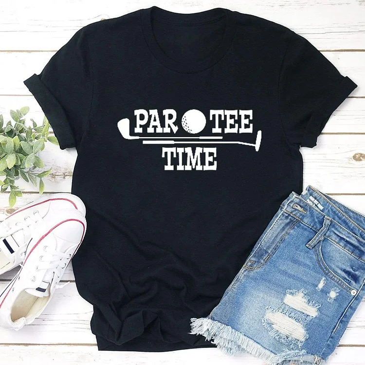 Par Tee Time  T-shirt Tee -03650-Annaletters