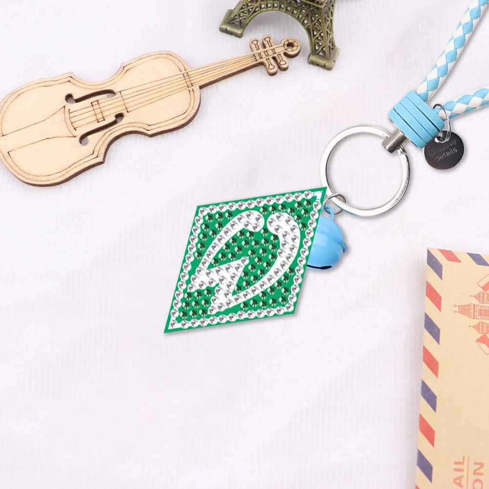DIY Diamonds Painting Keychain Werder Bremen Football Club Badge Crafts(Double Sided)