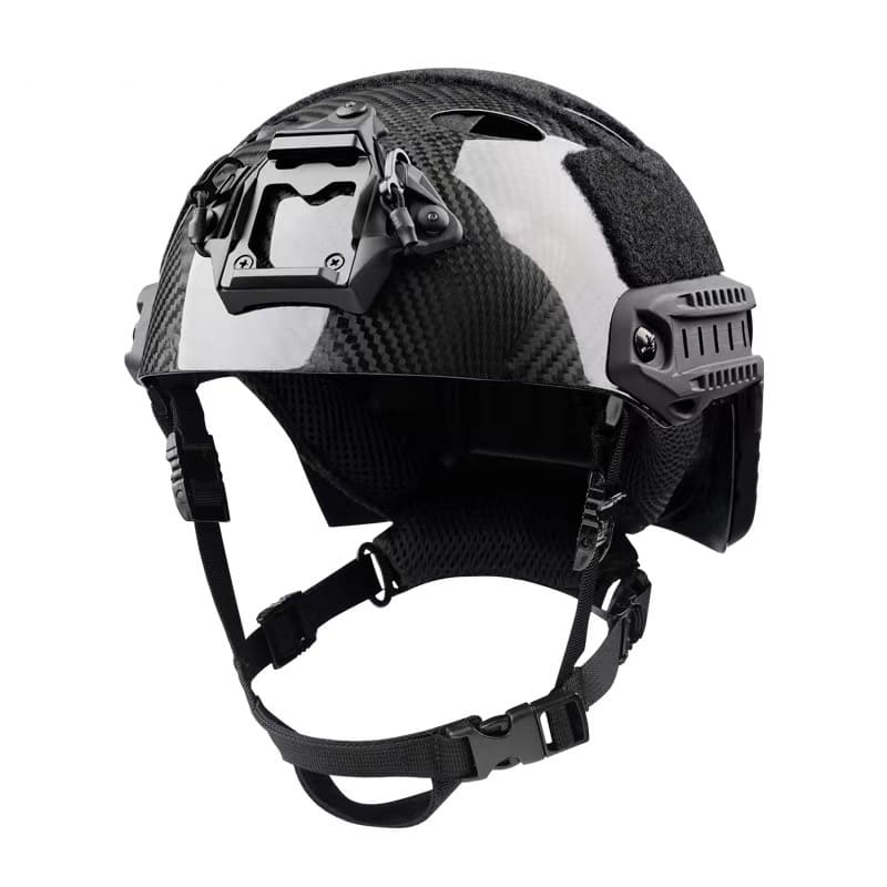 FAST EXFIL Top Opening Carbon Fiber Paratrooper Special Tactical Helmet Impact-resistant Military Helmet Glossy