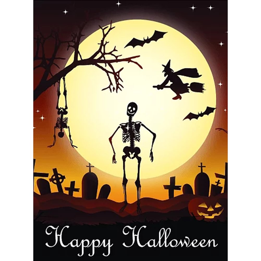 Halloween - Full Round - Diamond Painting
