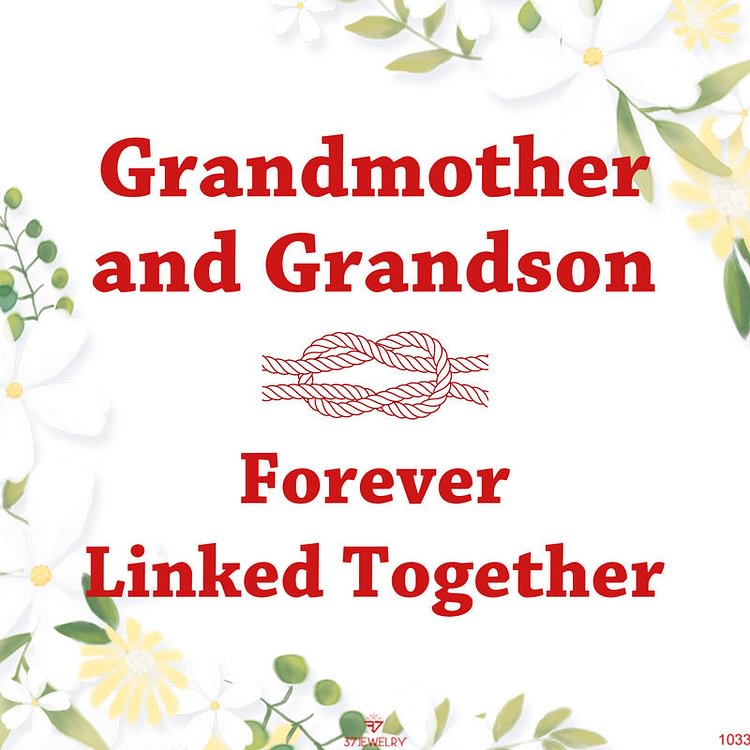 Gift Card - Grandmother And Grandson Forever Linked Together
