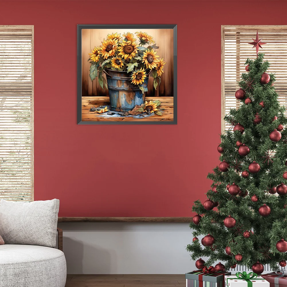 DIY Paint By Number 40*40cm - Sunflower