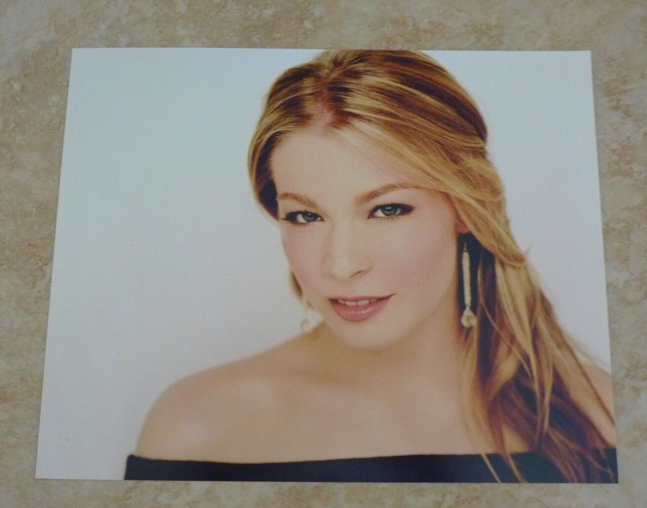 LeAnn Rimes Country Music Color 8x10 Promo Photo Poster painting #2