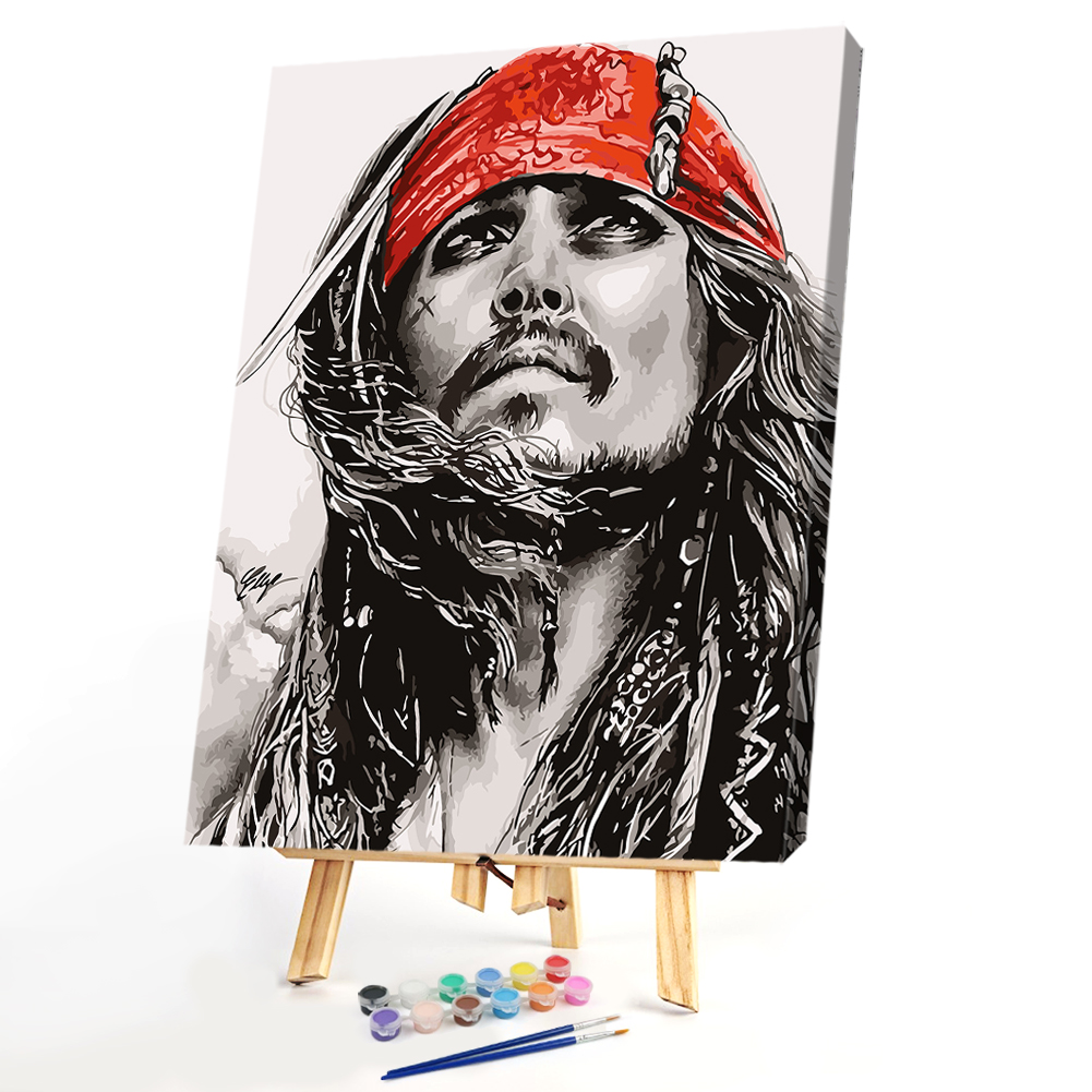 

40*50cm - Paint By Numbers - Sea Captain, 501 Original