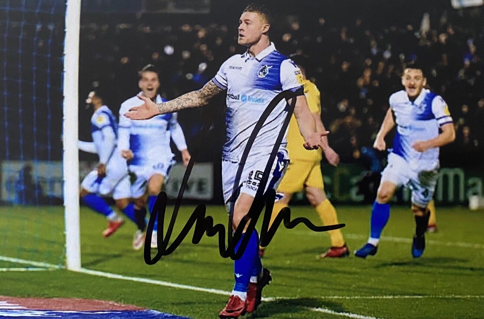 James Clarke Genuine Hand Signed Bristol Rovers 6X4 Photo Poster painting 2