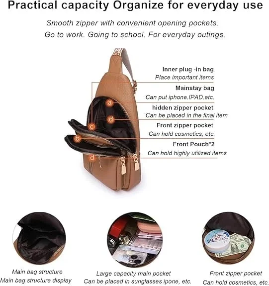 🔥Last Day Sale 49% OFF🏆️Anti-Theft Solid Color Crossbody Bag for Daily Travel